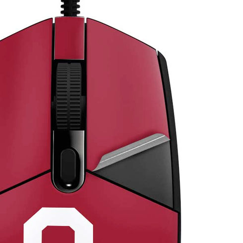 University of Oklahoma Sooners Cracked G203 Prodigy RGB Wired Gaming Mouse Skin